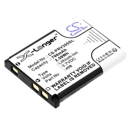 Replacement Battery for Prestigio RoadRunner 300 – Dashcam – 700mAh / 3.7V