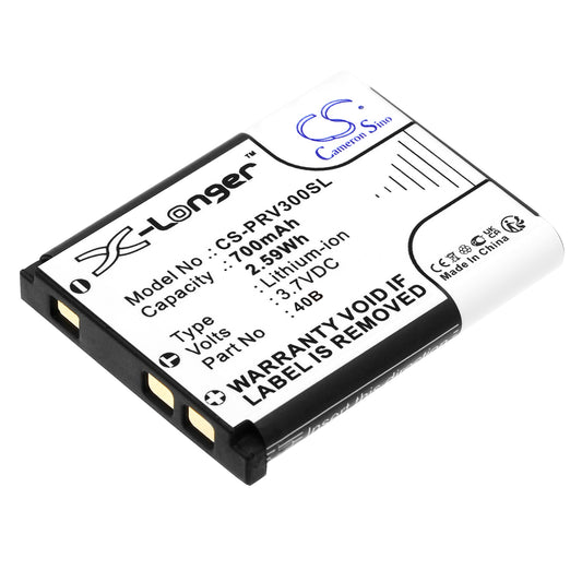 Replacement Battery for Prestigio RoadRunner 300 – Dashcam – 700mAh / 3.7V