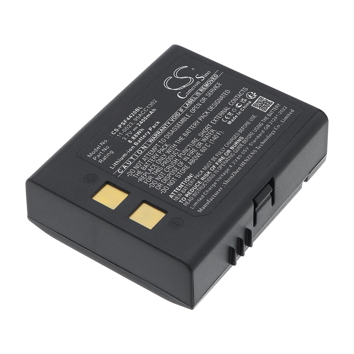 Replacement Battery for PSC | Datalogic Falcon 4420 – Barcode Scanner – 2400mAh / 3.7V
