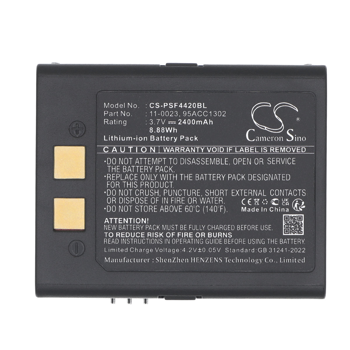 Replacement Battery for PSC | Datalogic Falcon 4420 – Barcode Scanner – 2400mAh / 3.7V