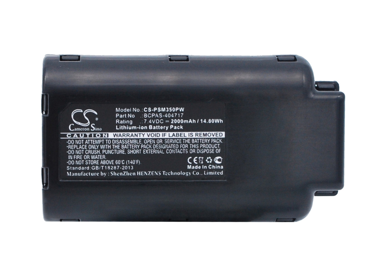 Replacement Battery for Paslode  900400 – Power Tools – 2000mAh / 14.80Wh / 7.4V