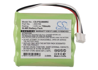 Replacement Battery for Philips Pronto Pro 900 – Remote Control – 750mAh / 4.8V