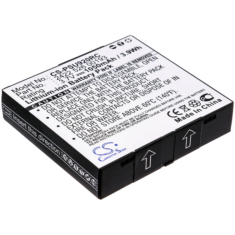 Replacement Battery for Philips Pronto TSU-9200 – Remote Control – 1050mAh / 3.7V