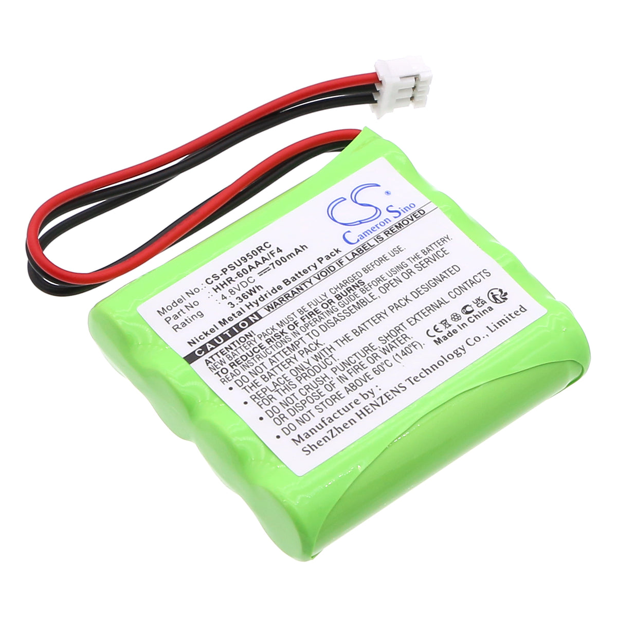 Replacement Battery for Philips | Marantz Pronto RU950 – Remote Control – 700mAh / 4.8V