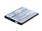 Replacement Battery for Pantech  Breeze 4 – Mobile, SmartPhone – 750mAh / 2.78Wh / 3.7V