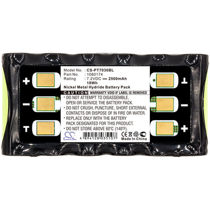 Replacement Battery for Psion  19515 – Barcode Scanner – 2500mAh / 18.00Wh / 7.2V