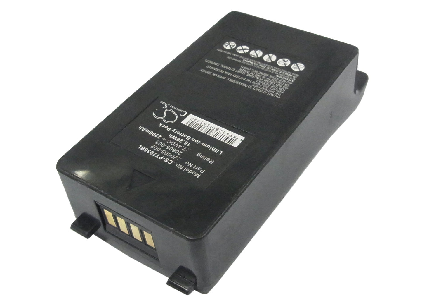 Replacement Battery for Teklogix  7035 – Barcode Scanner – 2200mAh / 16.28Wh / 7.4V