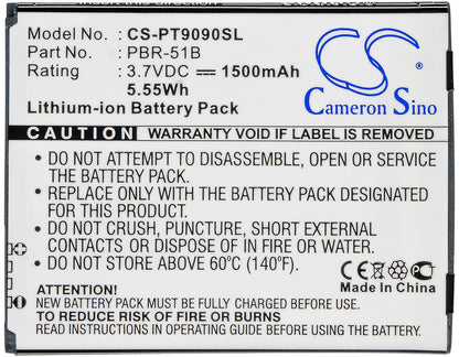 Replacement Battery for Pantech Discover – Mobile, SmartPhone – 1500mAh / 3.7V - image 5