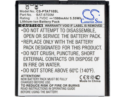 Replacement Battery for Sky | Pantech IM-A710 – Mobile, SmartPhone – 1500mAh / 3.7V - image 5