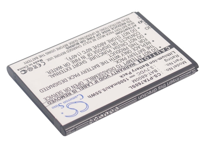 Replacement Battery for Sky  IM-A760 – Mobile, SmartPhone – 1500mAh/5.55Wh / 3.7V