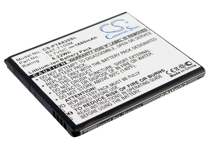 Replacement Battery for Sky | Pantech A820L – Mobile, SmartPhone – 1700mAh / 3.7V - image 1