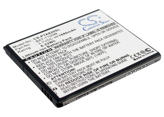 Replacement Battery for Sky | Pantech A820L – Mobile, SmartPhone – 1700mAh / 3.7V - image 1