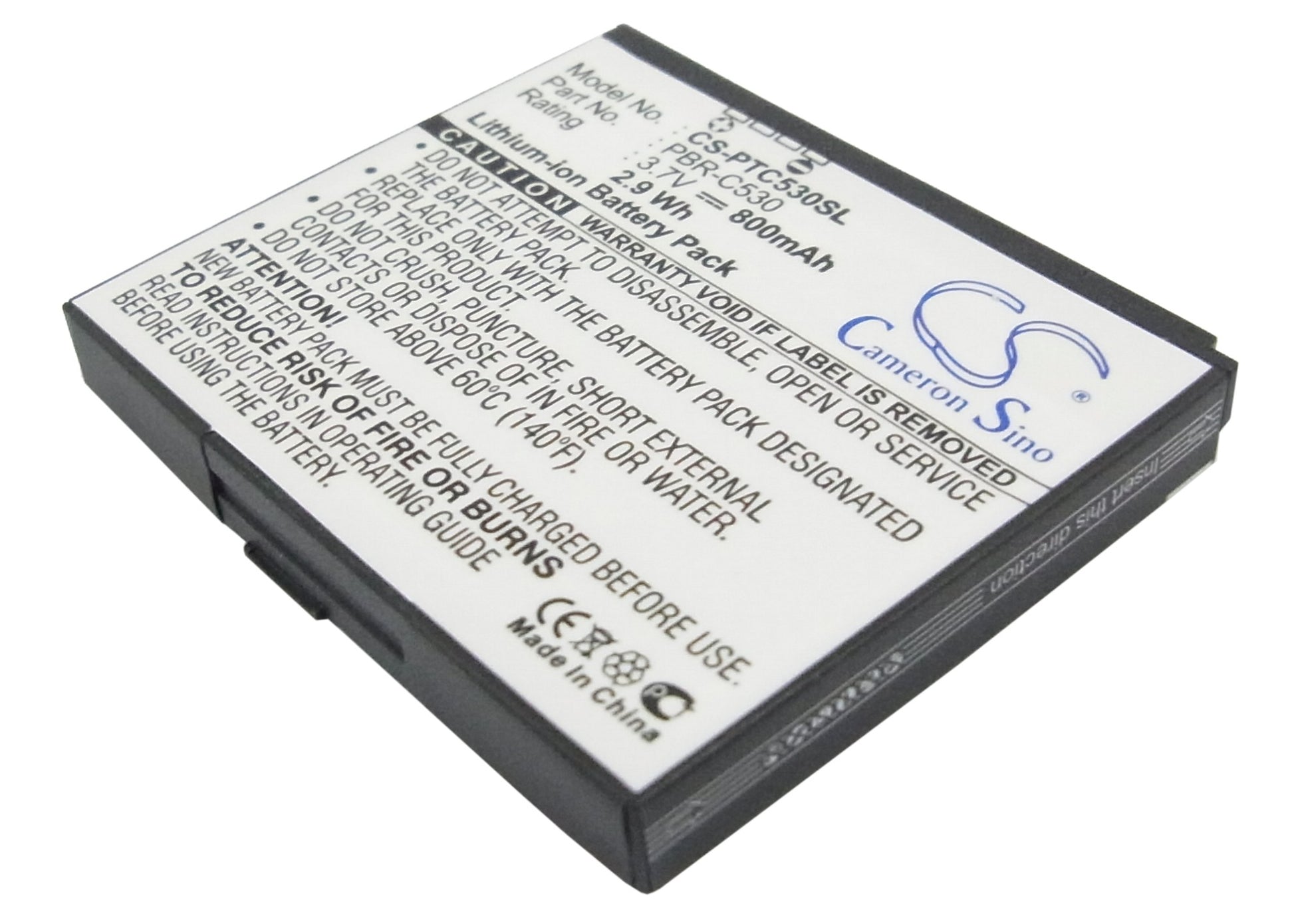 Replacement Battery for Pantech Reveal C790 Aladdin – Mobile, SmartPhone – 800mAh / 3.7V - image 1