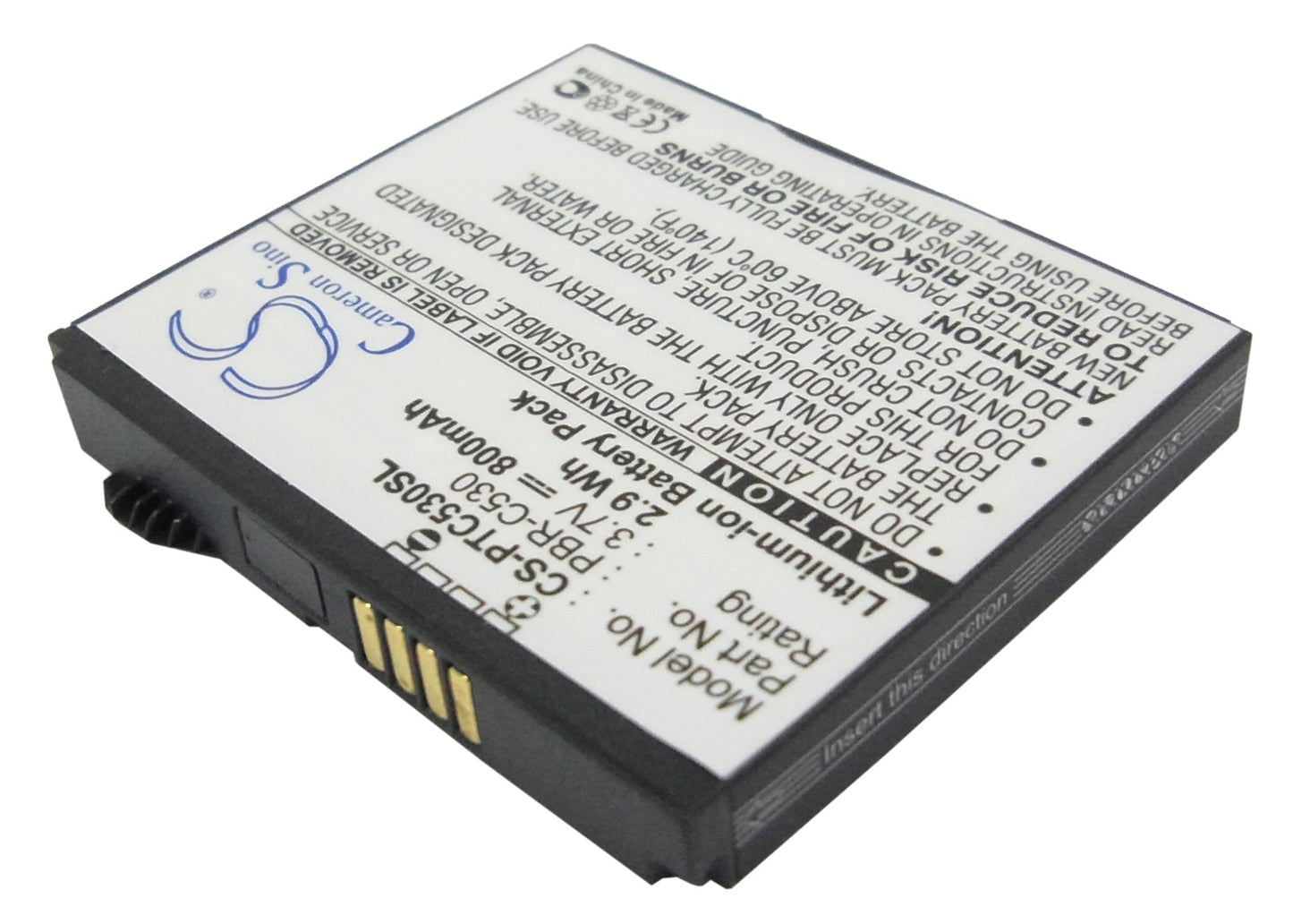 Replacement Battery for Pantech  C530 – Mobile, SmartPhone – 800mAh / 3.7V