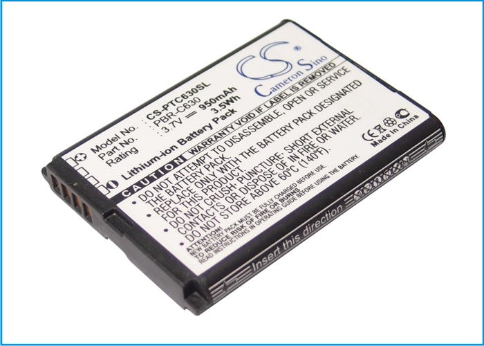 Replacement Battery for Pantech C630 – Mobile, SmartPhone – 950mAh / 3.7V - image 3