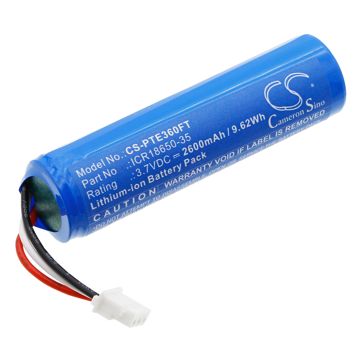 Replacement Battery for Petzl E36NAO – Flashlight – 2600mAh / 3.7V