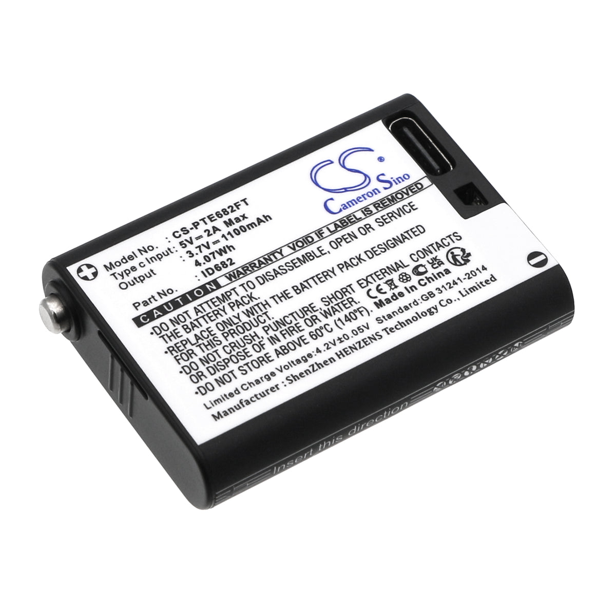 Replacement Battery for Silva | Petzl | Black Diamond | Ledlenser | Nitecore | Coast Headlamp Hybrid – Flashlight – 1100mAh / 3.7V