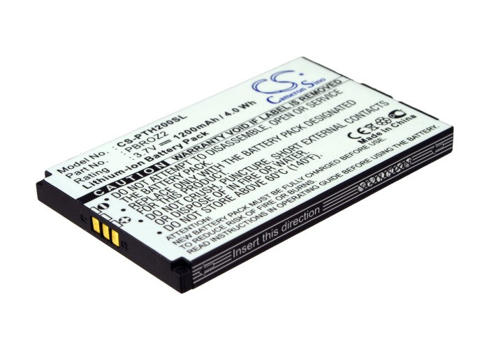 Replacement Battery for Pantech  Helio – Mobile, SmartPhone – 1200mAh / 3.7V