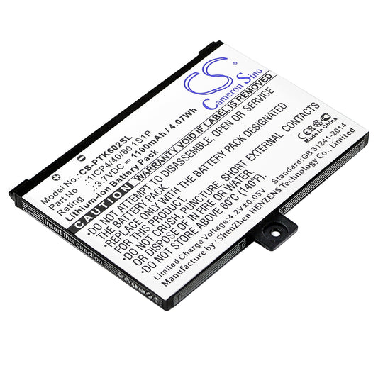 Replacement Battery for Pocketbook Pro 602 – E-book, E-reader – 1100mAh / 3.7V