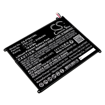 Replacement Battery for Pantech Element P4100 – Tablet – 5100mAh / 3.7V - image 1
