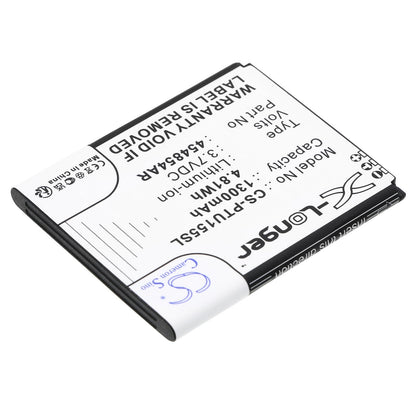Replacement Battery for Panasonic  KX-TU150 – Mobile, SmartPhone – 1300mAh / 4.81Wh / 3.7V