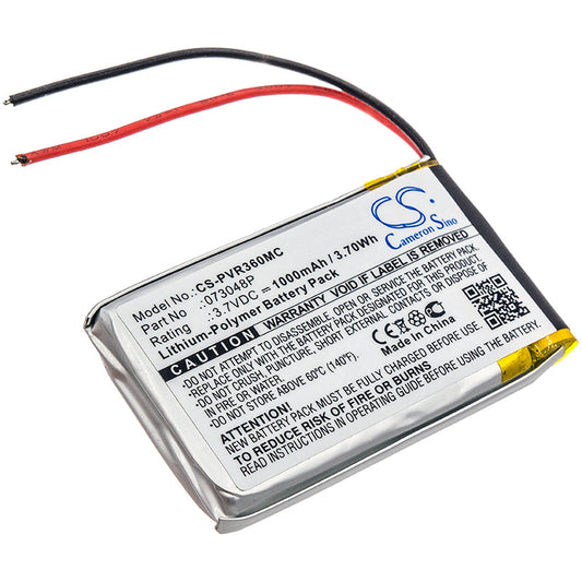 Replacement Battery for Polaroid  360 Dual Lens VR Camera – Camera – 1000mAh / 3.70Wh / 3.7V