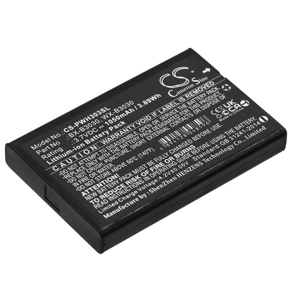 Replacement Battery for Panasonic | Listen Technologies WX-H3030 – Wireless Headset – 1050mAh / 3.7V - image 1