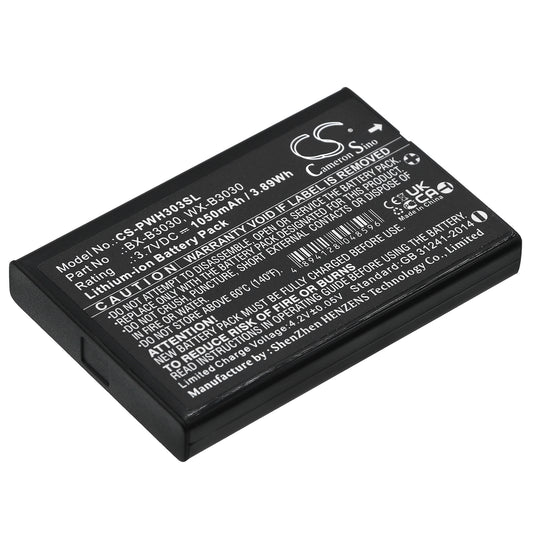 Replacement Battery for Panasonic | Listen Technologies WX-H3030 – Wireless Headset – 1050mAh / 3.7V - image 1