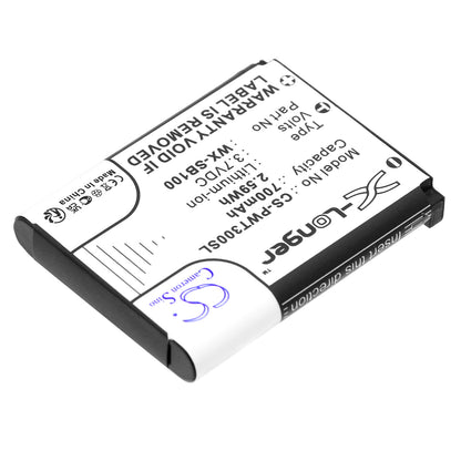 Replacement Battery for Panasonic Attune II HD3 – Wireless Headset – 700mAh / 3.7V - image 2
