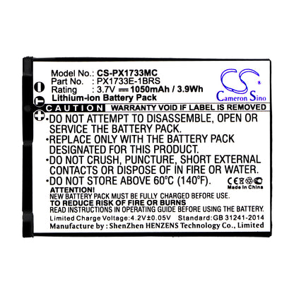 Replacement Battery for Toshiba Camileo S30 – Camera – 1050mAh / 3.7V