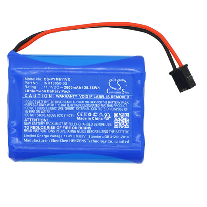 Replacement Battery for Puppyoo V-M611 – Vacuum – 2600mAh / 11.1V