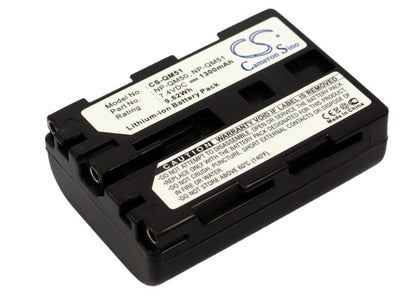 Replacement Battery for Sony DCR-DVD300 – Camera – 1300mAh / 7.4V