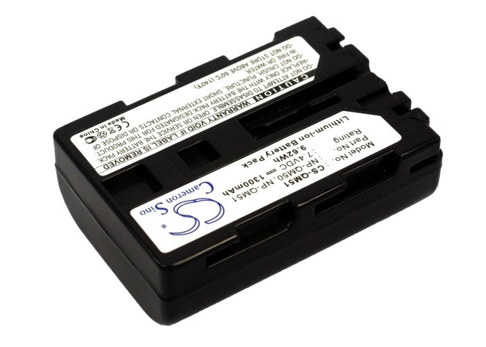 Replacement Battery for Sony  CCD-TR108 – Camera – 1300mAh / 7.4V