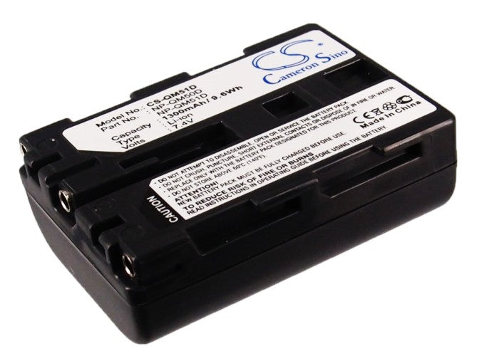 Replacement Battery for Sony CCD-TRV108 – Camera – 1300mAh / 7.4V - image 1