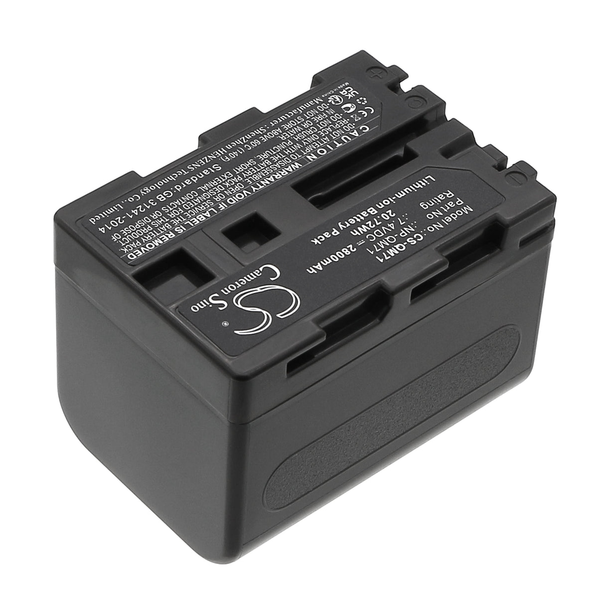 Replacement Battery for Sony CCD-TRV108 – Camera – 2800mAh / 7.4V