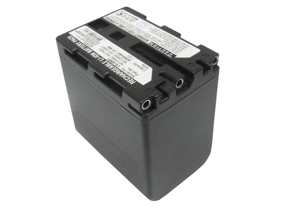 Replacement Battery for Sony CCD-TRV108 – Camera – 4200mAh / 7.4V