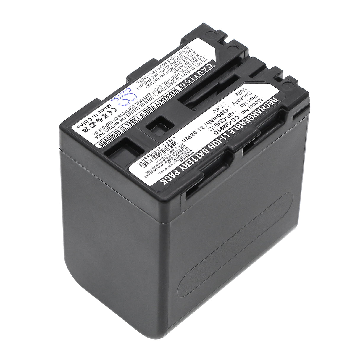 Replacement Battery for Sony DCR-DVD101 – Camera – 4200mAh / 7.4V