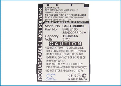 Replacement Battery for Orange  SPV C700 – Mobile, SmartPhone – 1250mAh / 4.63Wh / 3.7V