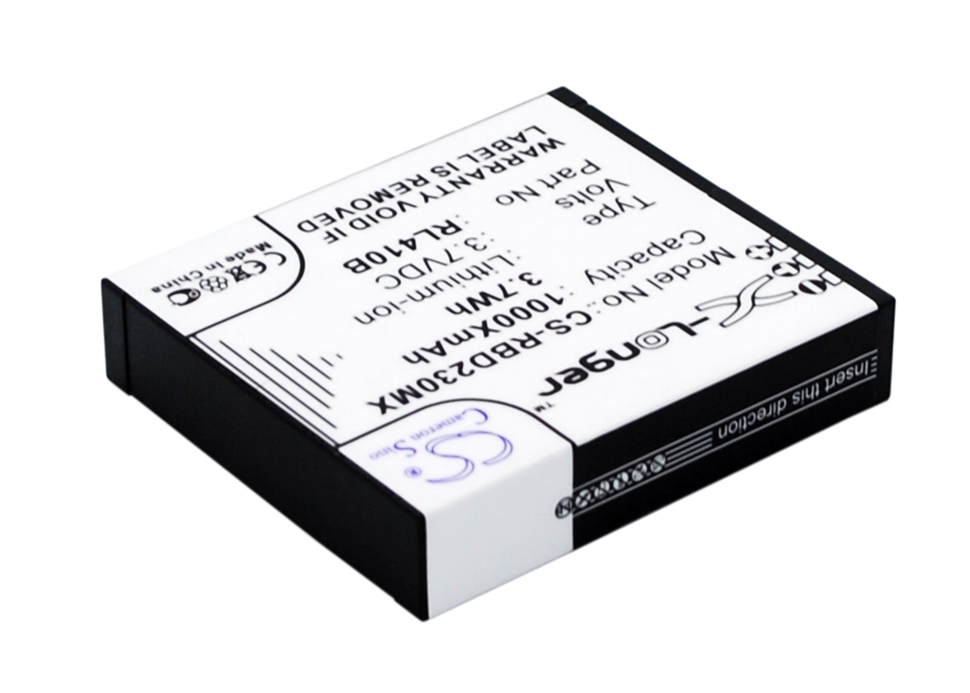 Replacement Battery for Rollei Actioncam 230 – Camera – 1000mAh / 3.7V - image 3