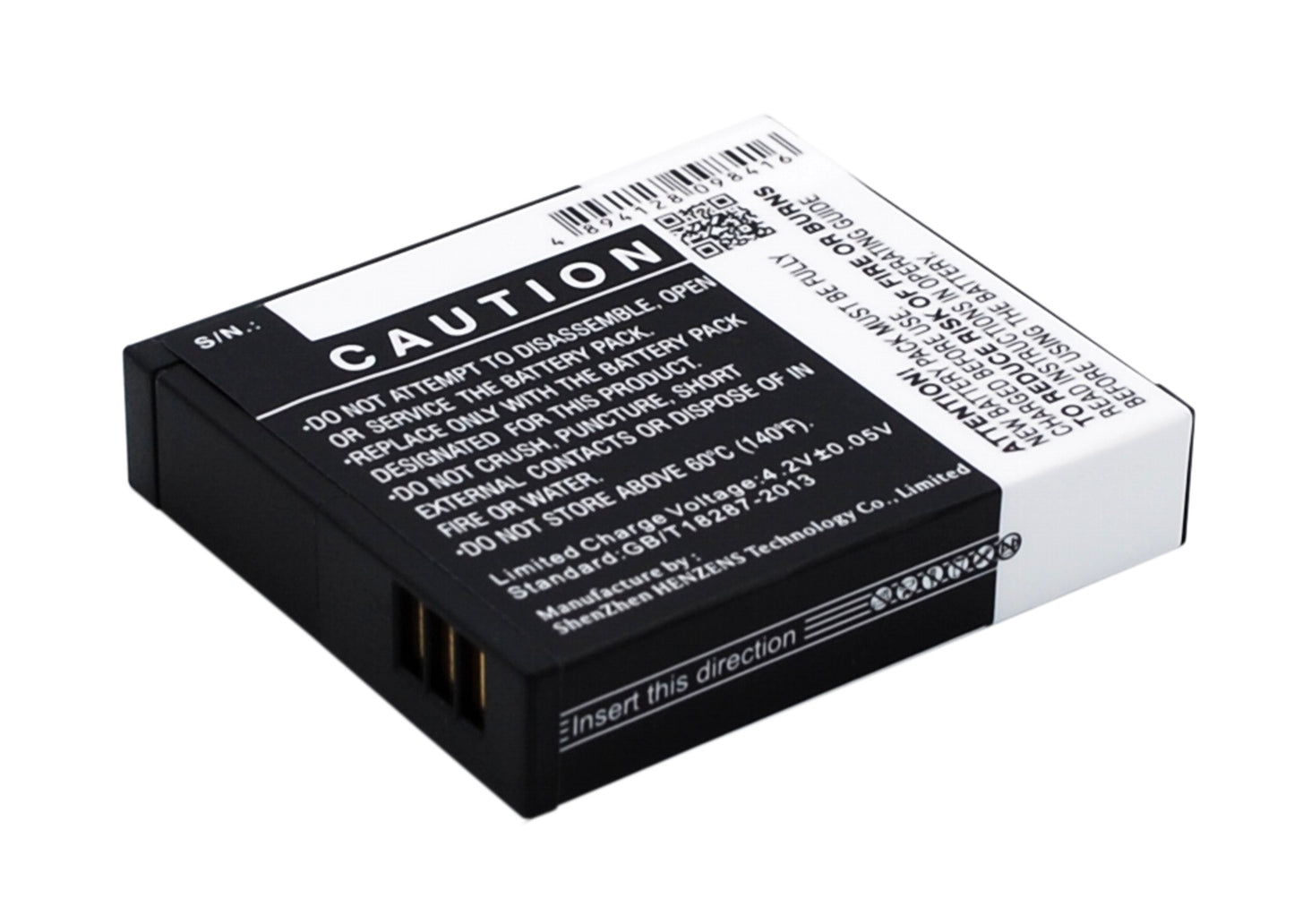 Replacement Battery for Rollei Actioncam 230 – Camera – 1000mAh / 3.7V - image 4