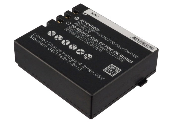 Replacement Battery for AEE | Astak | Rollei SD18 – Camera – 900mAh / 3.7V - image 3