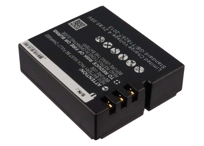 Replacement Battery for AEE | Astak | Rollei SD18 – Camera – 900mAh / 3.7V - image 4
