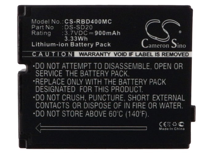 Replacement Battery for AEE | Astak | Rollei SD18 – Camera – 900mAh / 3.7V - image 5