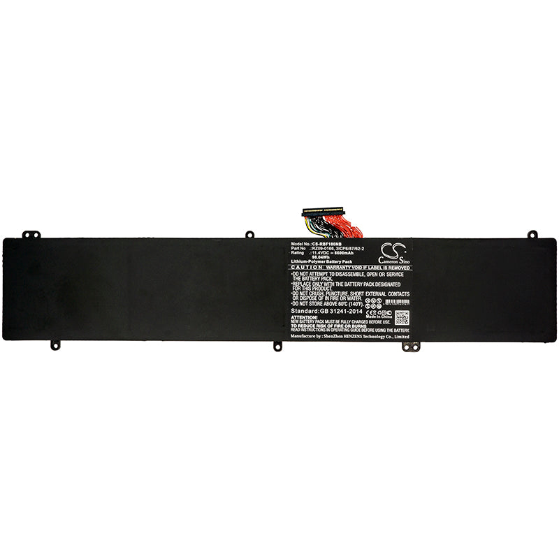Replacement Battery for Razer Blade F1 – Notebook, Laptop – 8600mAh / 11.4V - image 3