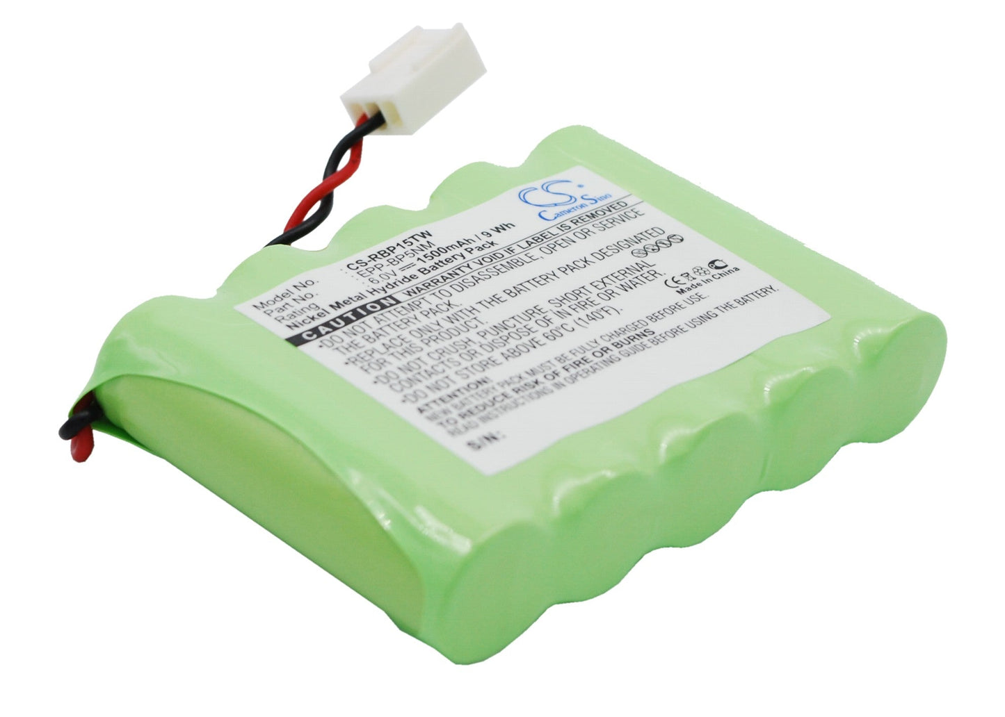 Replacement Battery for Ritron  & RT-15H – Two-Way Radio – 1500mAh / 6.0V