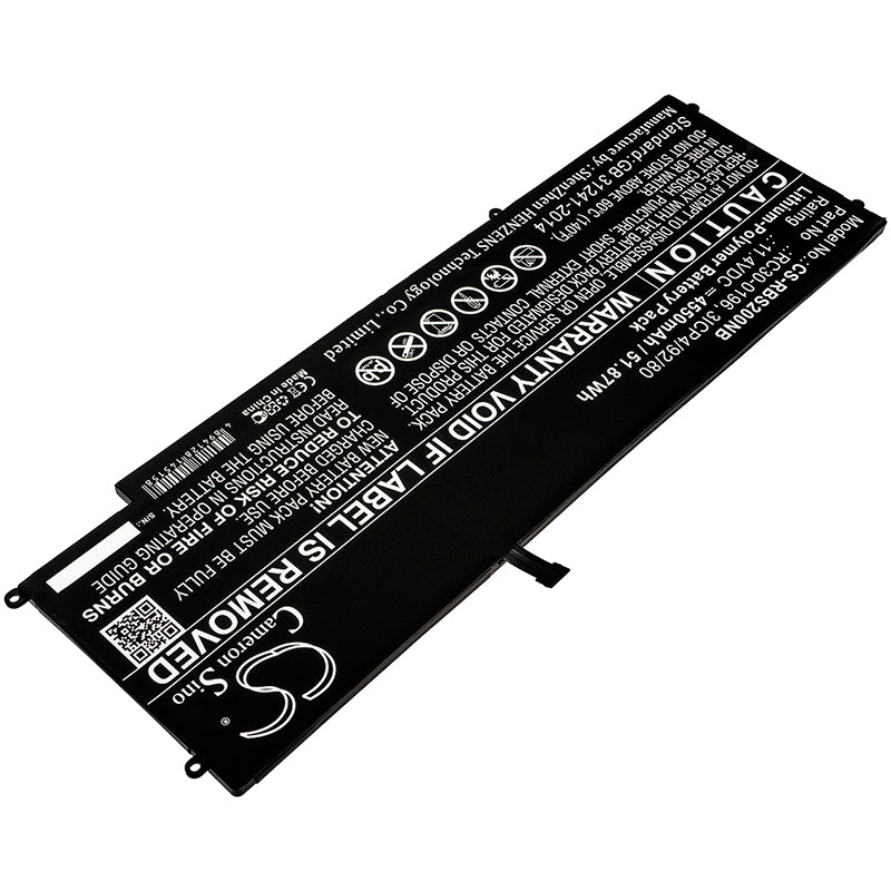 Replacement Battery for Razer Blade Stealth 2016 V2 – Notebook, Laptop – 4550mAh / 11.4V - image 2
