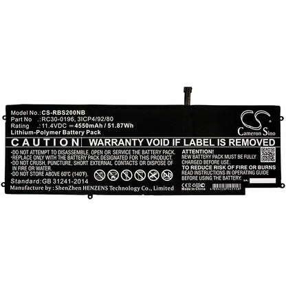 Replacement Battery for Razer Blade Stealth 2016 V2 – Notebook, Laptop – 4550mAh / 11.4V - image 3