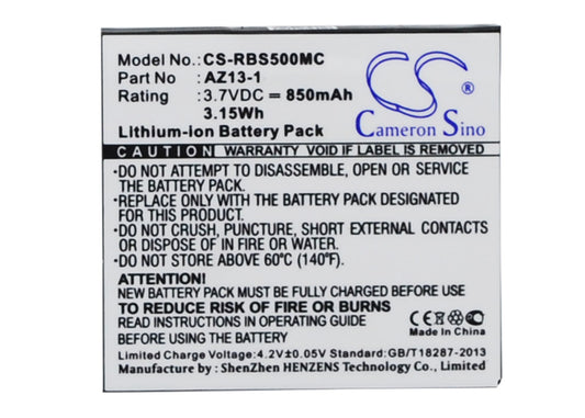 Replacement Battery for Ambarella | Xiaoyi | Xiaomi Yi A7LS – Camera – 850mAh / 3.7V