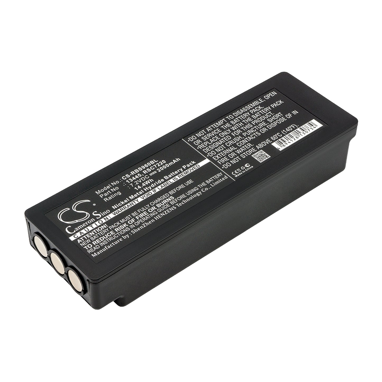 Replacement Battery for Scanreco 590 – Crane Remote Control – 2000mAh / 7.2V - image 1