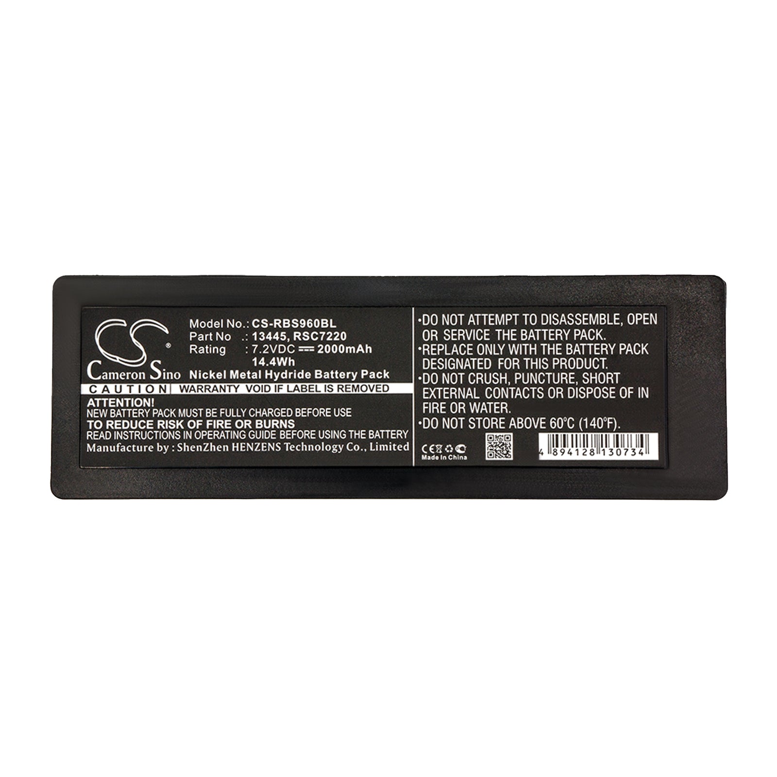 Replacement Battery for Scanreco 590 – Crane Remote Control – 2000mAh / 7.2V - image 3